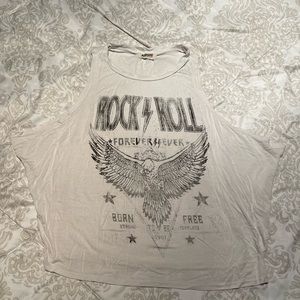 No Brand Rock n Roll tank top